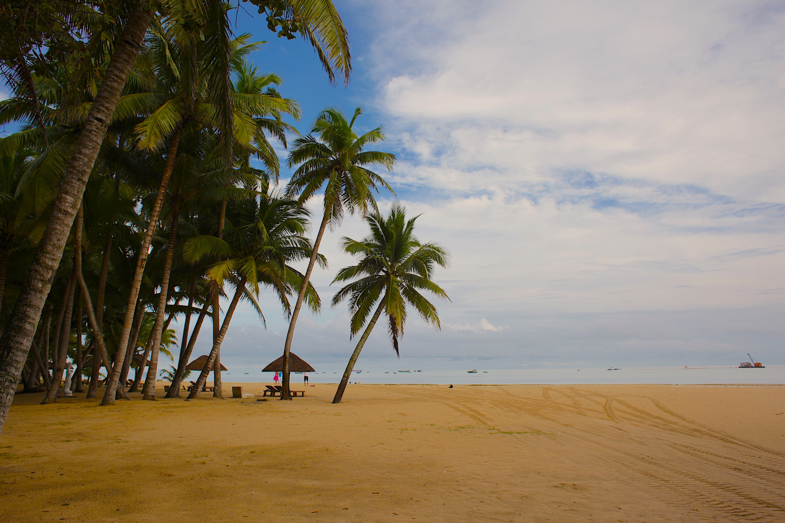 Playa en Hainan, China
