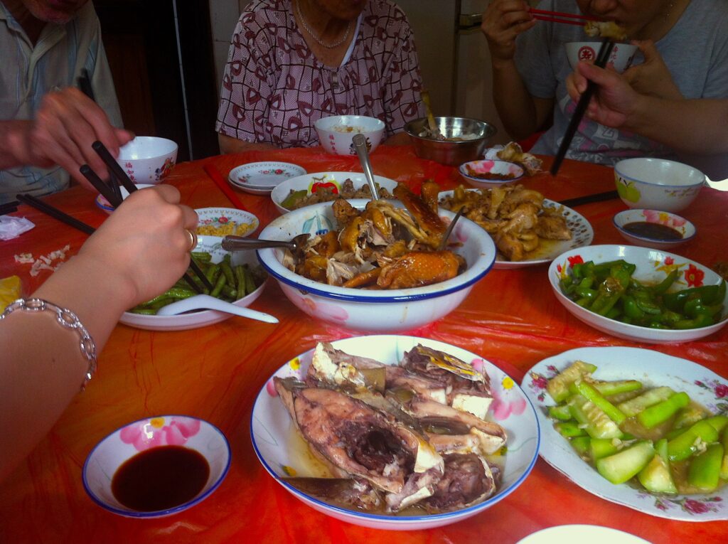 Pollo de Hainan, China
